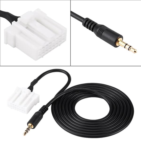 3,5 mm Jack Aux-kabeladapter til Mazda 2/3/5/6 (2006-2013) CD-interface - WELLNGS