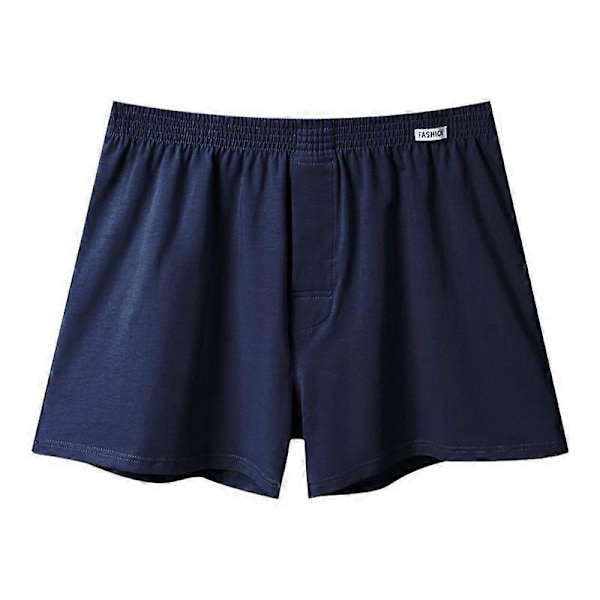 Miesten Tag-Free Bokserit Miesten Comfort Soft Alushousut Bokserit, Pehmeä Neulos Kosteutta Siirtävä Jersey B-WELLNGS dark blue 5XL
