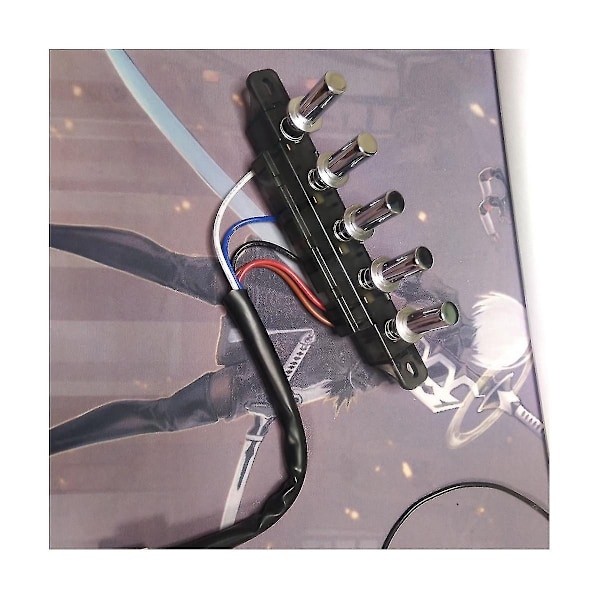 Emhætte 5 knapper switch knap universel tilbehør switch kontrolpanel panel controller-WELLNGS 0 0