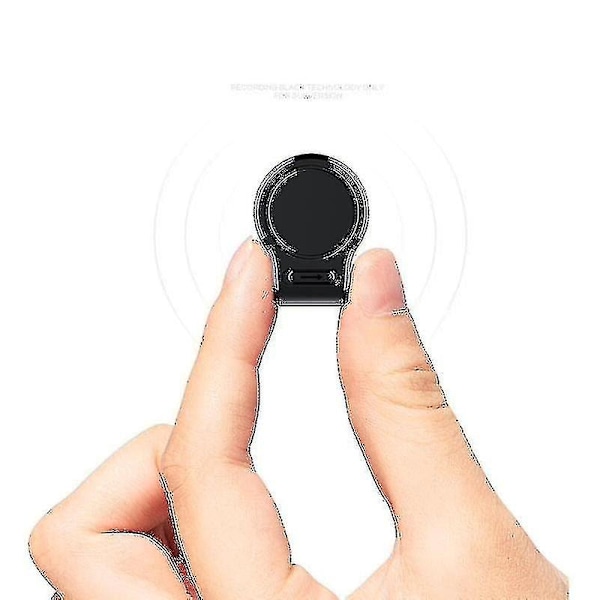 Mini magnetisk 500 timer intelligent støyreduksjon stemmeaktivert opptaker HD langdistanse diktafon opptak Record-WELLNGS 8GB