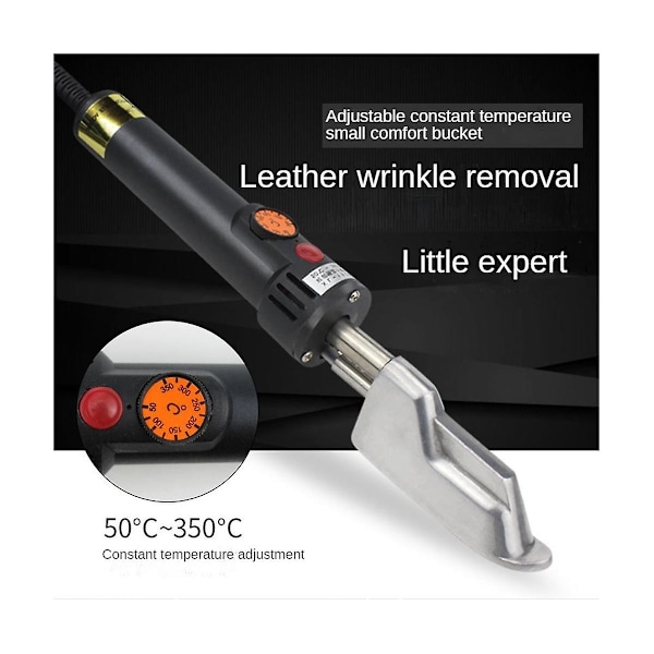 220v 150w 50-350c Graders Justerbar Mini Elektrisk Strykejern for Lærklær Eu Plugg-WELLNGS