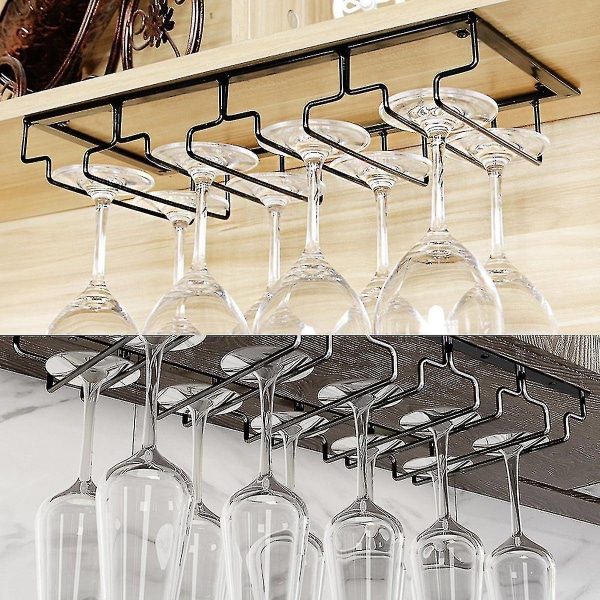 1 glas kopholder stativ vinkopholder suspension til hjemme-WELLNGS