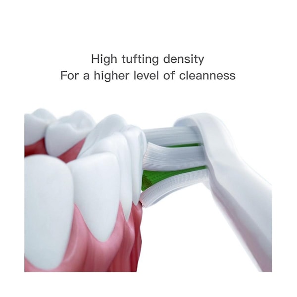 9 st ersättningsborsthuvuden för V1 V2 X3 X3U X5 D2 D3 SOOCARE Sonic elektrisk tandborsthuvud mjuk-WELLNGS