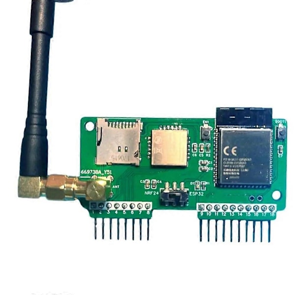 Kompatibel med Flipper Zero WiFi Multiboard 30 NRF24+ESP32 Utvecklingskort GPIO/CC1101 Musmodul Kompatibel med Flipper Zero-WELLNGS