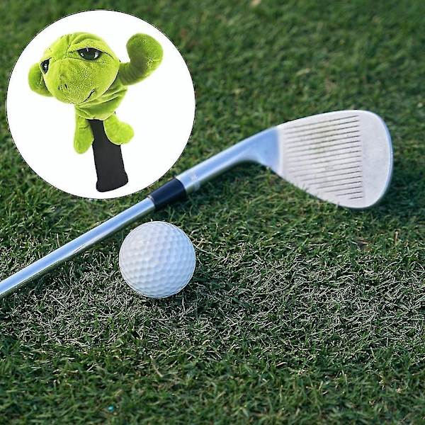 Golfklubbs Huvudskydd Rolig Djur Klubbs Huvudskydd, Bär Golfare Present (sköldpadda)-WELLNGS