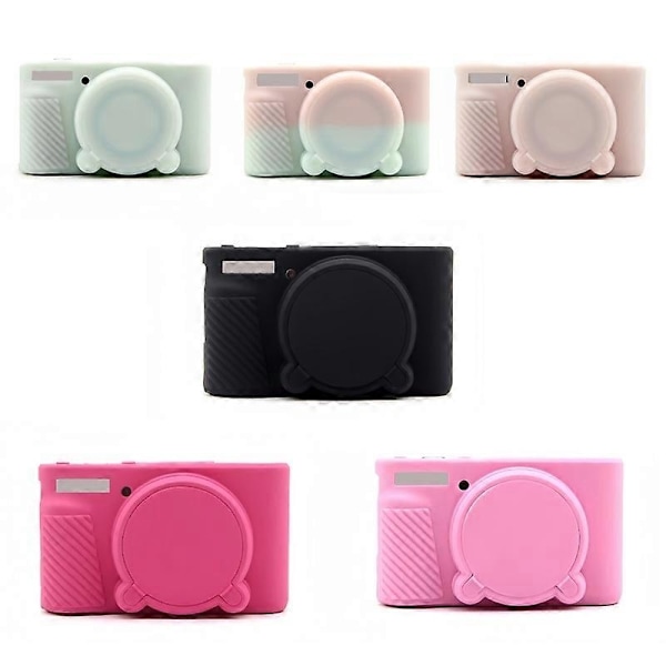 Kompatibel med Canon SX730/SX740 Blød Silikone Beskyttelsesetui - WELLNGS Rose Red