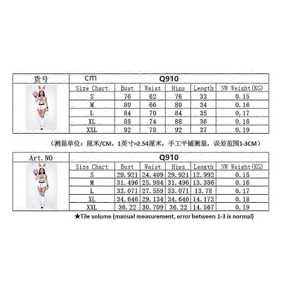 Space Lola Bunny Kanin Cosplay Kostume Kanin Bunny Jam Kostumer Kvinder Piger Halloween Fest Tøj Toppe Shorts Outfit Sæt-WELLNGS 4Pcs Set L