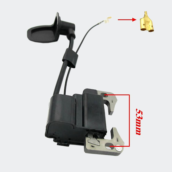 76mm Tennpluggspolen for 33 43 47 49CC Mini ATV Pocket 2-takts Off-Road Kjøretøy Motor Autoverktøy - WELLNGS