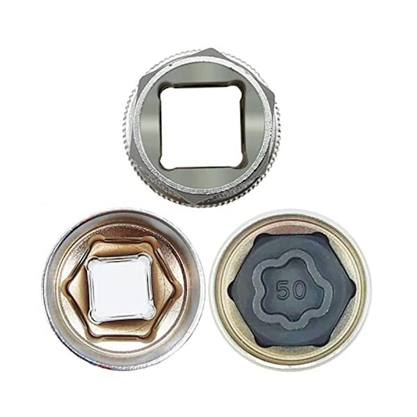 22-dels Hjul Lås Mutter Nyckel Set, Hjul Lås Mutter Socket Adapter Set, Hjul Stöldskyddad Mutter Avlägsnande Verktyg-WELLNGS