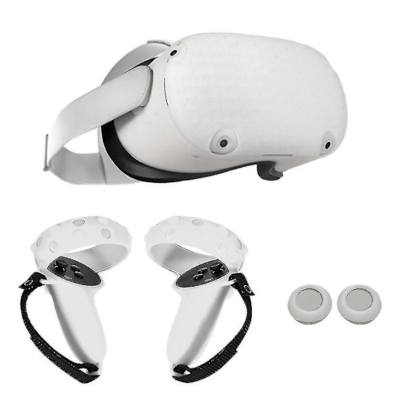 Kompatibel med Oculus Quest 2 Vr Touch Controller Handtag Greppfodral D-o-WELLNGS