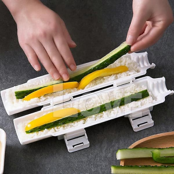 Sushi Bazooka Rullemaker DIY Sushi Maker - Risrullende Verktøy - WELLNGS