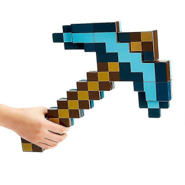 Mattel Minecraft Børne Transformer Legetøjs Sværd/Pickaxe, Rollespil Tilbehør - WELLNGS