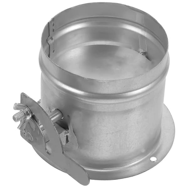 Backflödesskydd Ventilspjäll Ugn Fläktsystem Diameter 100mm Luftflödesreglering 1st-WELLNGS