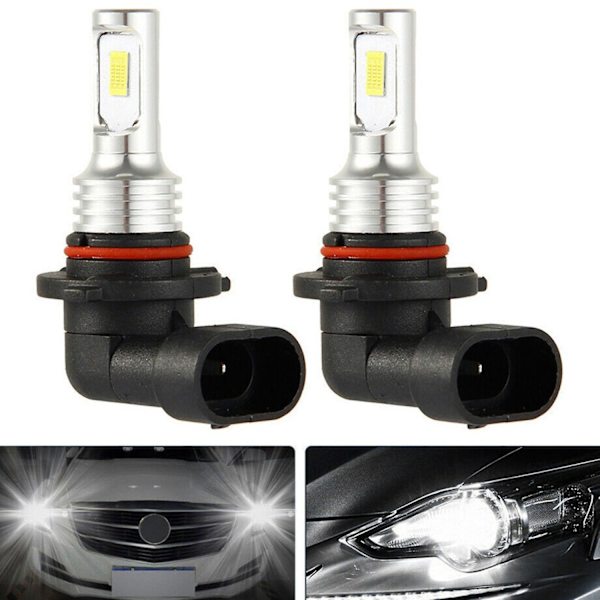 4x 9005 Hb3 LED-strålkastarlampor Kit Helljus 35w 4000lm 6000k Vit Hög Effekt-WELLNGS