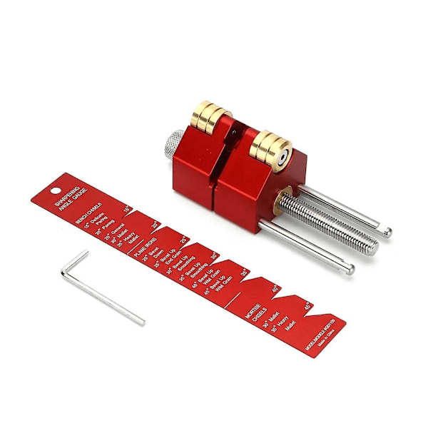 Slibningssystem Honing Guide Slibning Holder Vinkel Fixture Gauge til Træbearbejdning Mejsel Slibning-WELLNGS