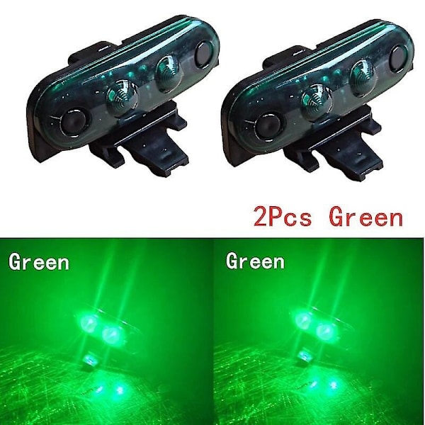 24v Volvo Fh Fm -kuorma-auton ohjaamon kattologovalo Fh13 -kuorma-auton kattovalolle OEM 82116545 21087346 -WELLNGS 2pcs green only