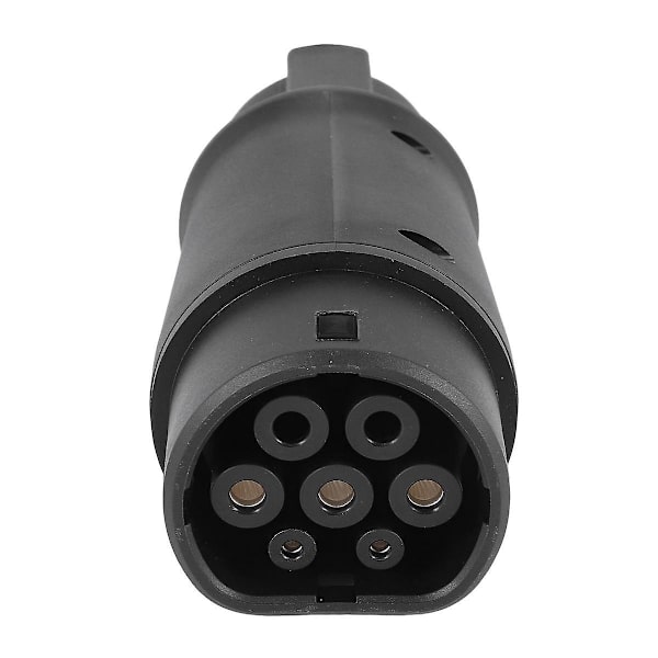 EVSE EV-adapter 32A J1772 Type 1 til Type 2 stik EV-adapter, elektriske biler køretøjsoplader opladning-WELLNGS