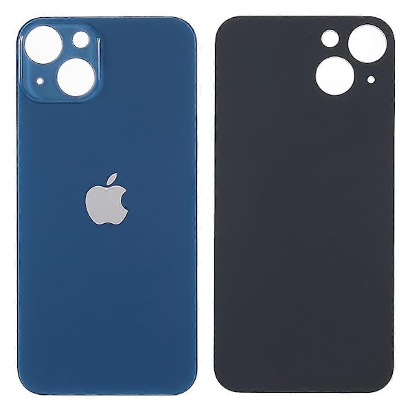 Type C til iPhone 13 6.1 tommer Batteri Hus Cover Reparationsdel (Kamera Linse Ring Hul Standard-WELLNGS Style C