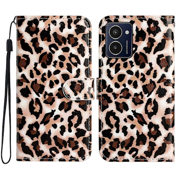 til HMD Pulse Pro Etui Trykt Mønster Design Læder Telefon Cover - WELLNGS Style A