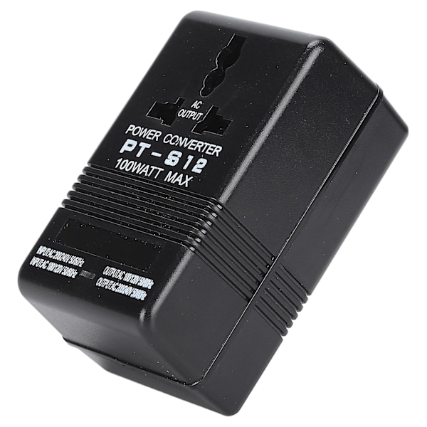 Spänningsomvandlare AC 100V-120V till 220V-240V Step Up Buck Strömadapter Transformator 100W-WELLNGS