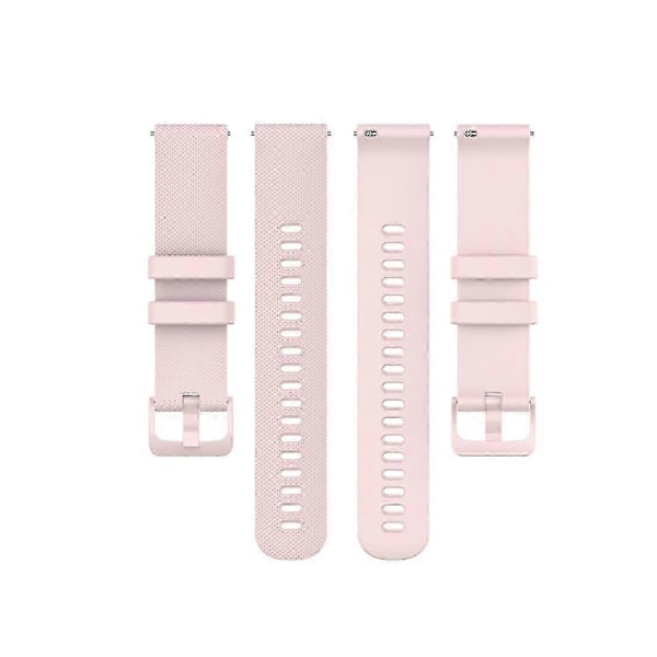 til Garmin Vivoactive 4 22mm Silikone Urrem - WELLNGS Pink