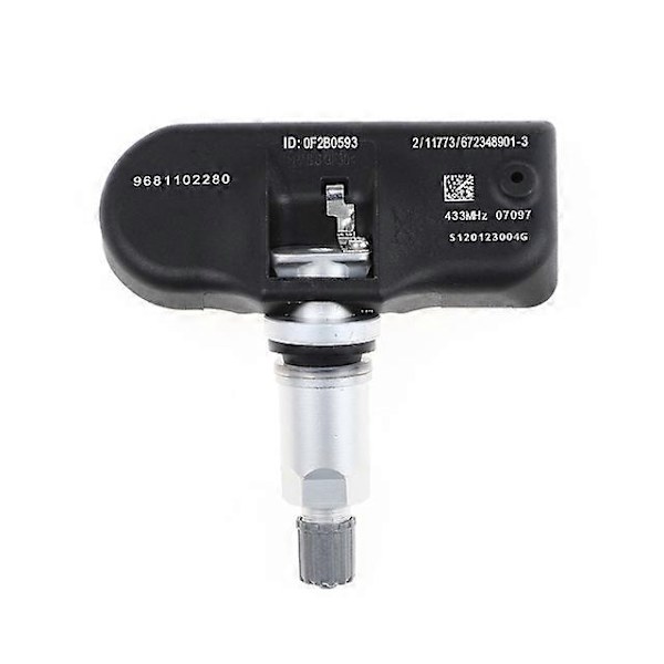 YAOPEI 4st Nya 9681102280 TPMS Däcktrycksensor 433MHZ för Peugeot 407 207 307 607 508 807 för Citroen C4 5 6 7 8 - WELLNGS 1