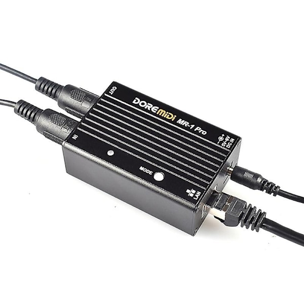 Doremidi netværk midi boks midi interface tilbehør guitar dele tilbehør midi netværk boks pro mr-1 pro musikinstrument-WELLNGS