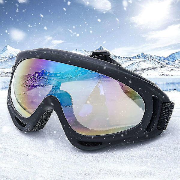 Skidglasögon Unisex Vindtät Uv-skydd Snöskoterglasögon-WELLNGS