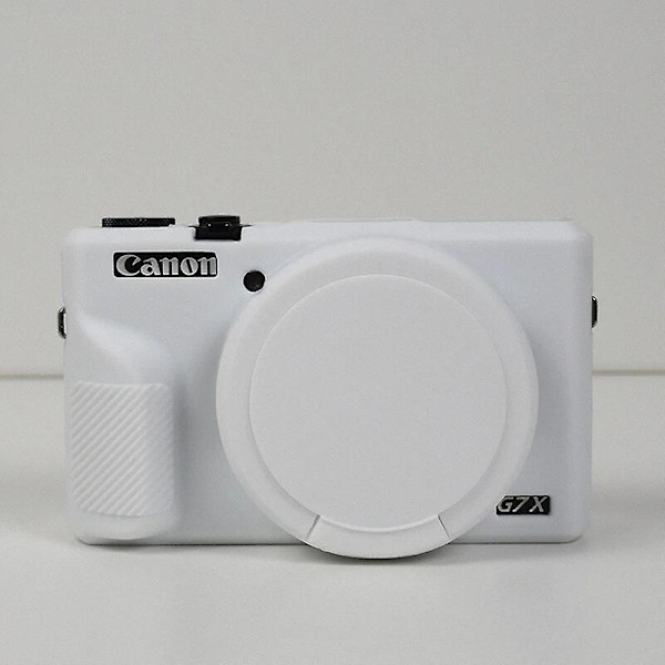 Nytt kamerasilikonetui for Canon G7xii G7x Ii G7x Mark 2 G7x Iii G7x3 G7x Mark 3 Beskyttende gummihusdeksel Kamerahud-WELLNGS 0 G7X39