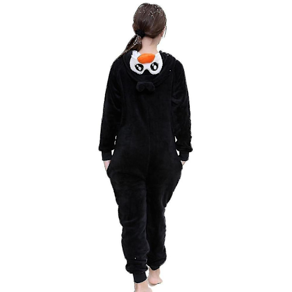 Børne Unisex Super Soft Fleece Pingvin Onesie Nw1-WELLNGS 0 7-8 Years