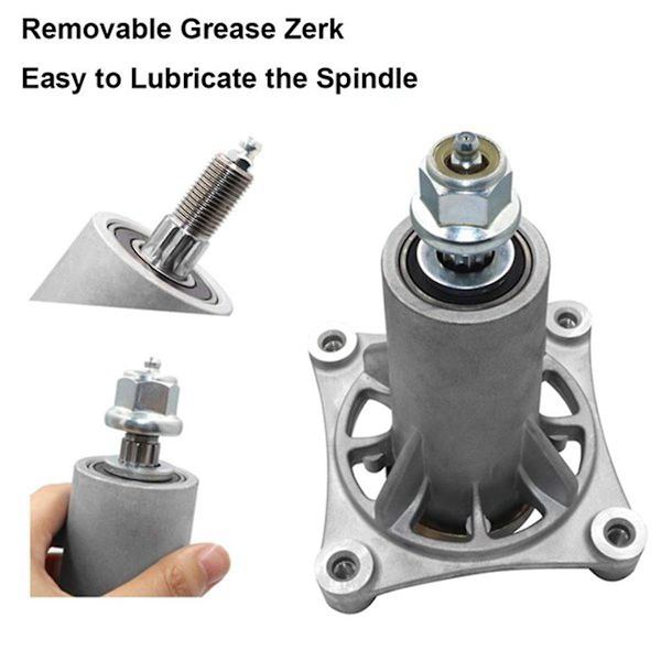 2Pack 587819701 187292 192870 532187281 532187292 567253301 587125401 Mower Deck Spindle for Mandrel Assembly-WELLNGS
