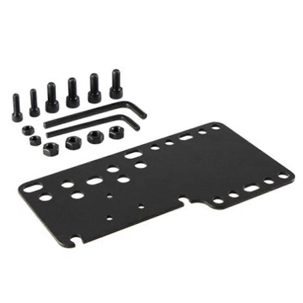 Musta metalli SIM-ajopeli USB-käsijarrun pidike kiinteä pidike käsijarrulle - WELLNGS