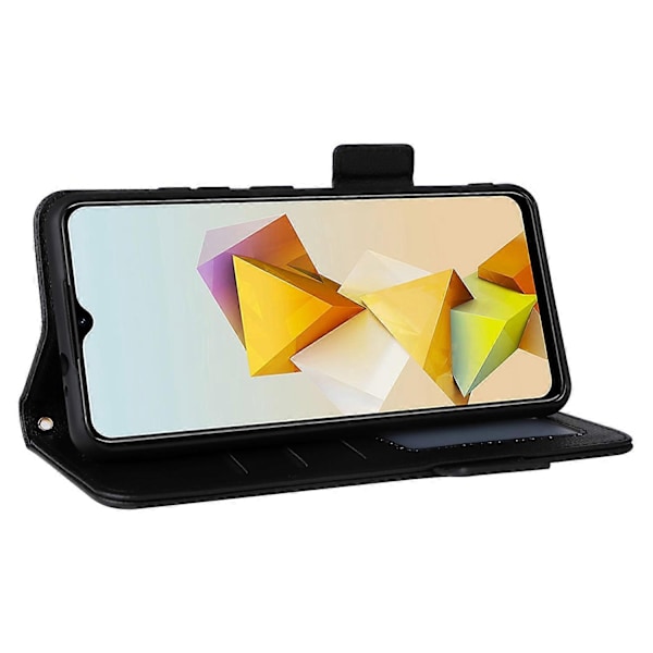 Flipfodral i läder med kortfack för ZTE Blade A73 Pro 5G/A73 5G/Optus X Pro 5G - WELLNGS Style A