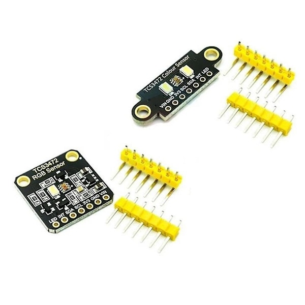 TCS34725 Färgsensor TCS3472 RGB Sensor Färgigenkänningsmodul RGB Utvecklingskort IIC för STM-WELLNGS