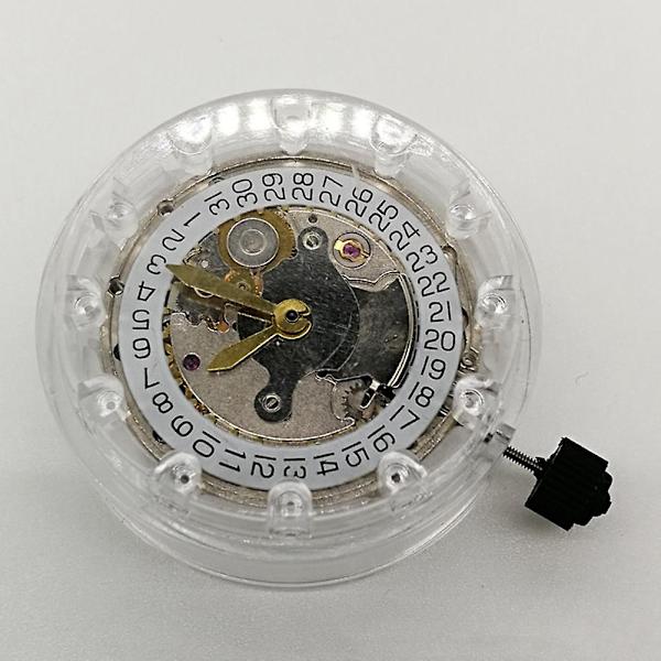 ETa 2824 Rörelse Ersättning Mekanisk Automatisk Rörelse Datum Display Klocka Reparationsverktyg Silver-WELLNGS 0 0