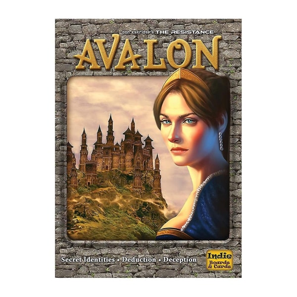 The Resistance Avalon Card Game Indie Board & Cards Social Deduction Party Strategy Card Game Board Game[HK]-WELLNGS