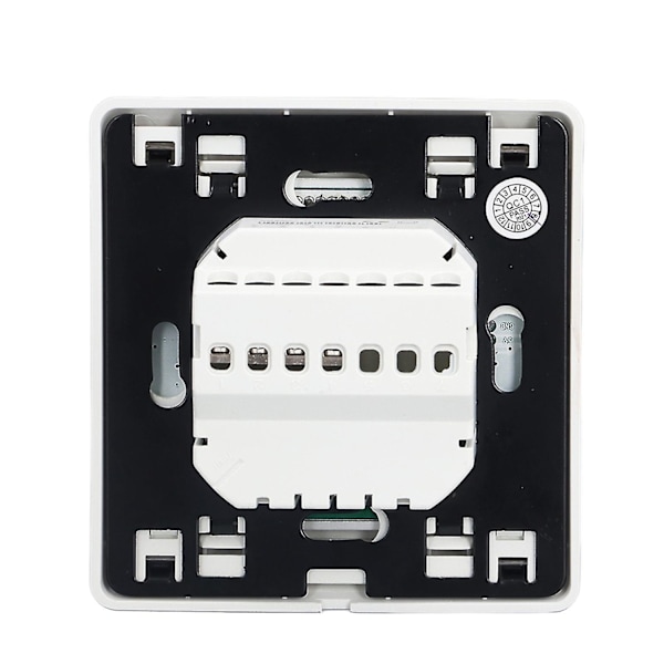 Gulvvarmetermostat, AC180-230V LED Programmerbar Gulvvarme Temperaturregulator Controller - WELLNGS