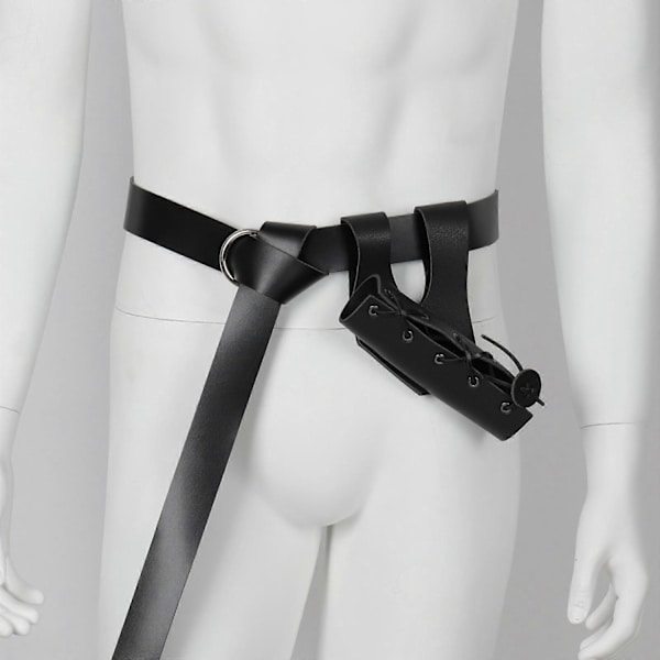 Renessanssivyö Miekka Tikarit Sammakko Kotelo Nahat Miekka Kotelot Halloween Ritari Merirosvo Merirosvo Soturi Puku Lahja vyö tuppi ruskea-WELLNGS belt scabbard brown