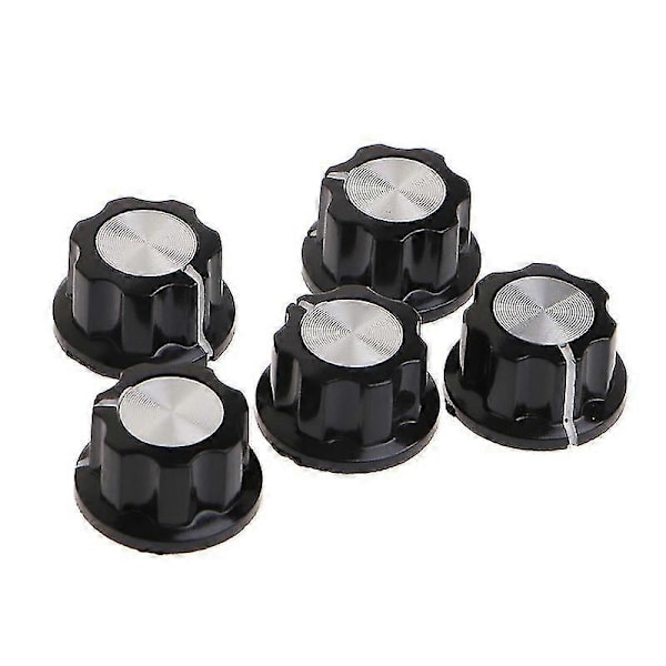 5 st Mf-a01 Potentationsratt-knapp Innerdiameter 6mm Rotationsbrytare Bakelit Wh118 Wx050-WELLNGS