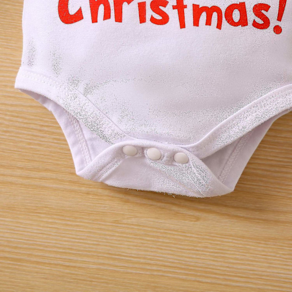 Vauva, joka varasti joulun asun vauvanpojat Tytöt Xmas Vihreä Karvainen Monster Puku Vaatteet Set-WELLNGS Style 3 0-6 Months