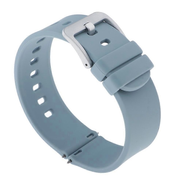 Kompatibel med P8 Udskiftnings Sport Silikone Armbånd To-delt Rem Cyan-WELLNGS