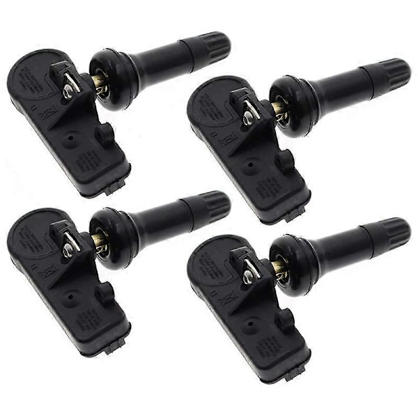 Kompatibel med GM TPMS 13586335 Däcktryckssensor Kompatibel med Chevy GMC Buick Set om (4) 315MHz-WELLNGS