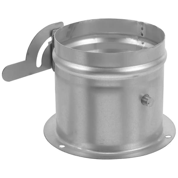 Backflödesskydd Ventilspjäll Ugn Fläktsystem Diameter 100mm Luftflödesreglering 1st-WELLNGS