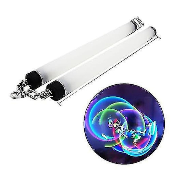 Led Nunchaku Lysende Performance Legetøj-WELLNGS 7-color
