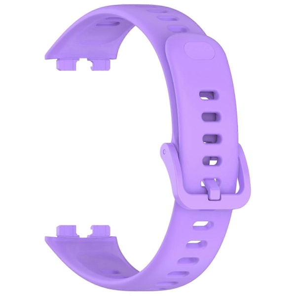 for Huawei Band 8/8 NFC/9/9 NFC Glanset Silikon Klokkereim Erstatning Klokkebånd - WELLNGS Style P