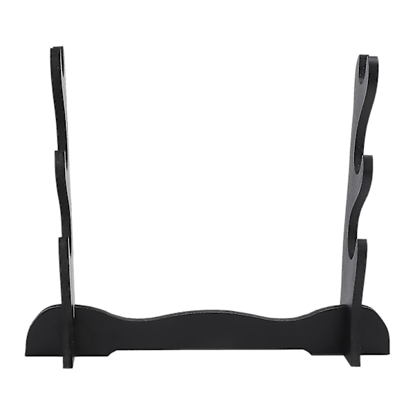 3-tiers Samurai Svärd Katana Hållare Stativ Ställ Rack Display Svart-WELLNGS
