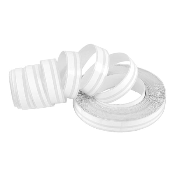 12mm 9,8m Auton Itsekiinnittyvä Koristeteippi - WELLNGS White