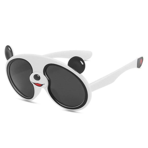 Polariserte solbriller for barn Søte tegneseriepandasolbriller (én størrelse)-WELLNGS