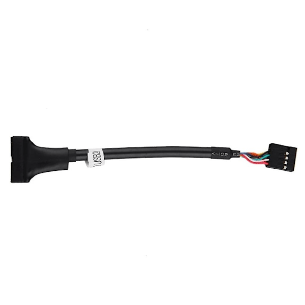 Ny USB3.0 til 2.0 Konverter 20-pin Usb3.0 til 9-pin Usb2.0 Hann/Hunn Adapter - WELLNGS 9M20F