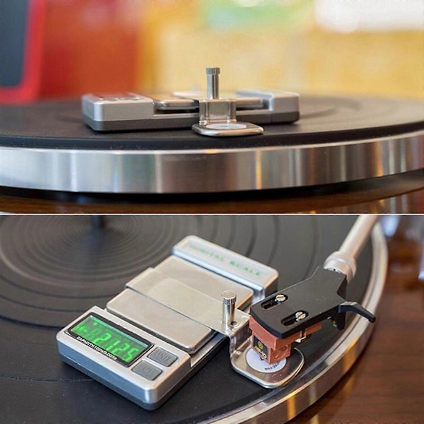 Ny Riverstone Audio Record-Level Skivspelare Stylus Spårningskraftmätare/Skala-WELLNGS